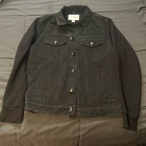 Men's black Jean jacket